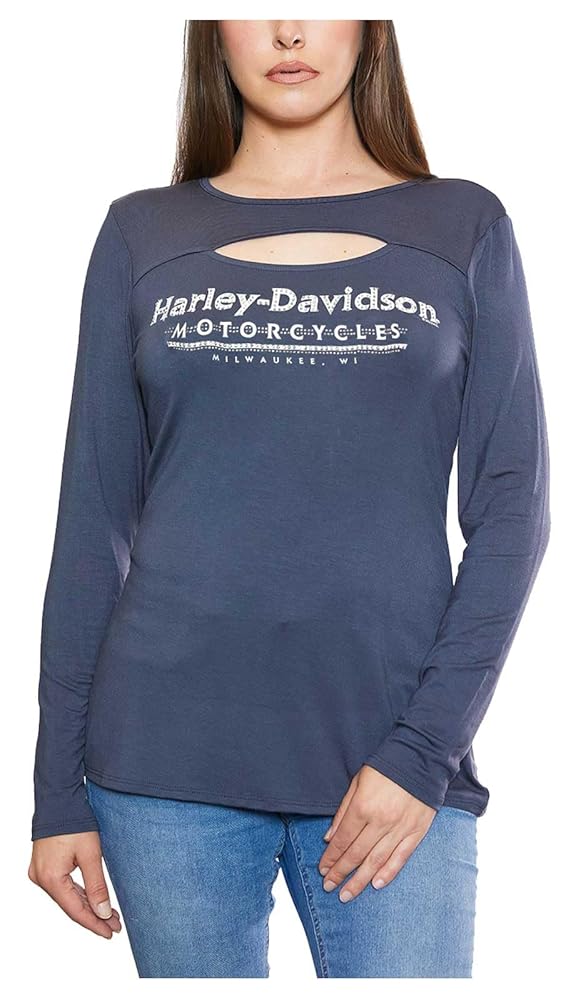 トップス 00's Harley-Davidson L/S Tee 2224-GRLF-FRONT_grande.png?v=